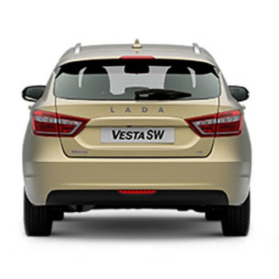 Бампер задний ОРИГИНАЛ в цвет для ЛАДА ВЕСТА (Lada Vesta|Vesta SW)